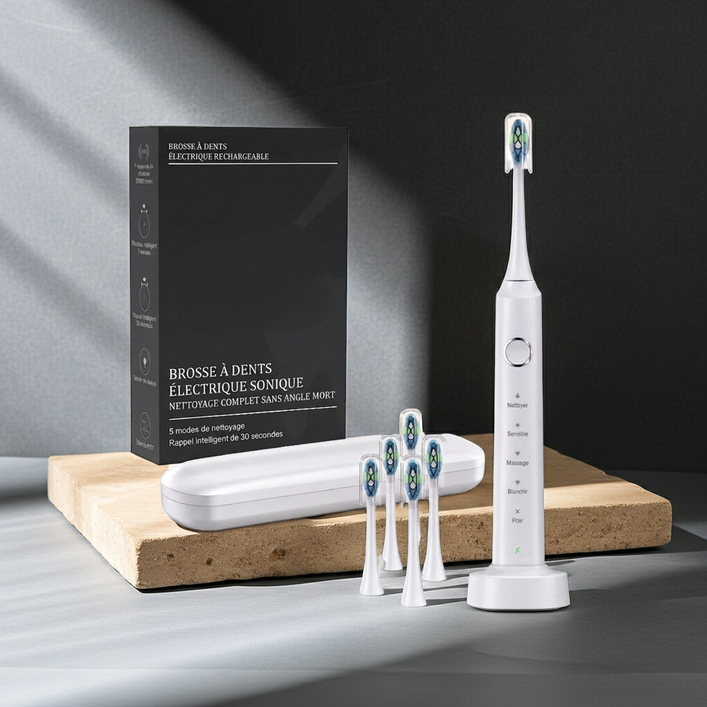 FrenchSmile Luxéa — Brosse à dents sonique premium