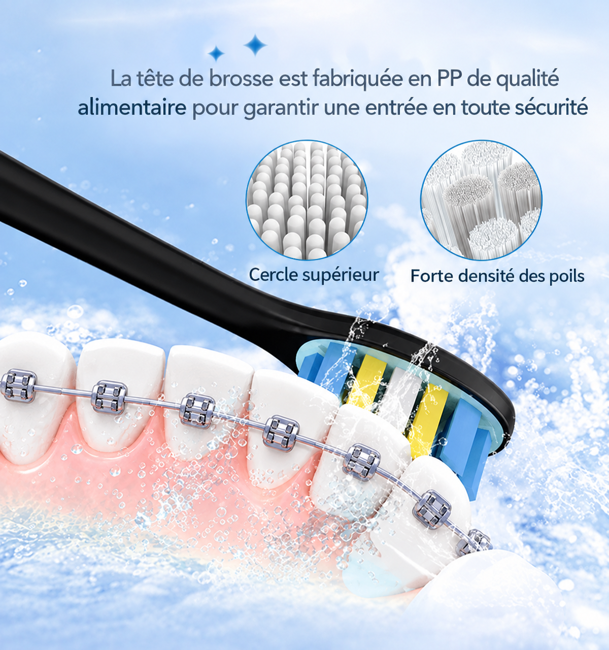 Aurée — La brosse électrique pensée pour les porteurs de bagues et gouttières