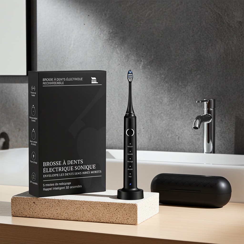 FrenchSmile Luxéa — Brosse à dents sonique premium